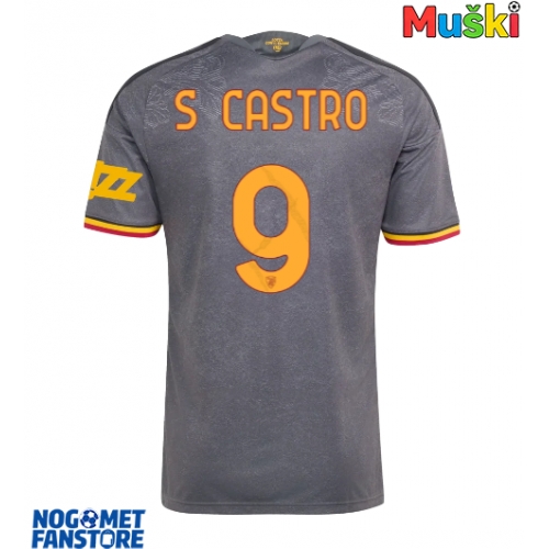 AS Roma Santiago Castro #9 Rezervni Dres 2026-27 Kratak Rukav